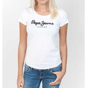 Pepe Jeans dámské bílé tričko Rachels - S (803)